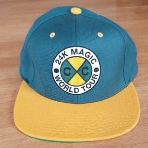 Bruno Mars 24K Magic Workd Tour cap
